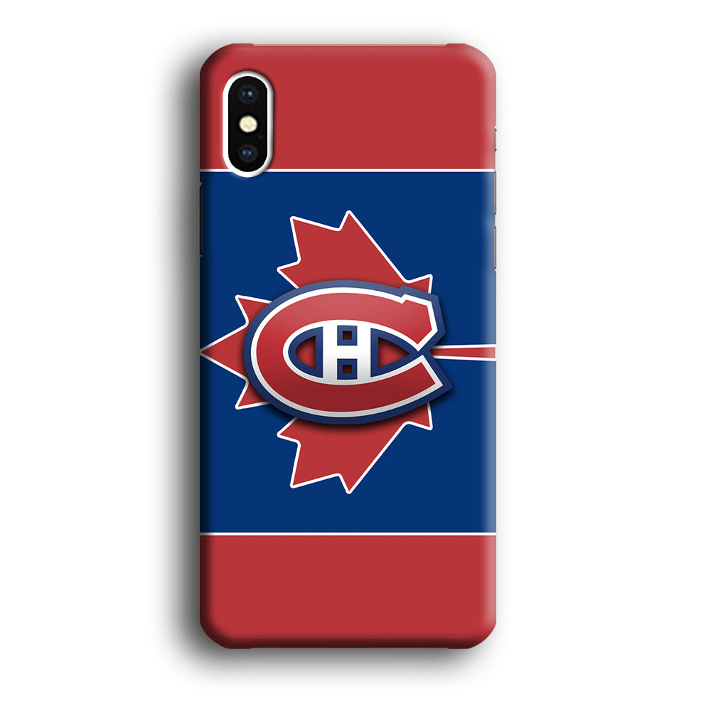 Hockey Montréal Canadiens NHL 002 iPhone Xs Case-Phone Case-3D Case-Altracase