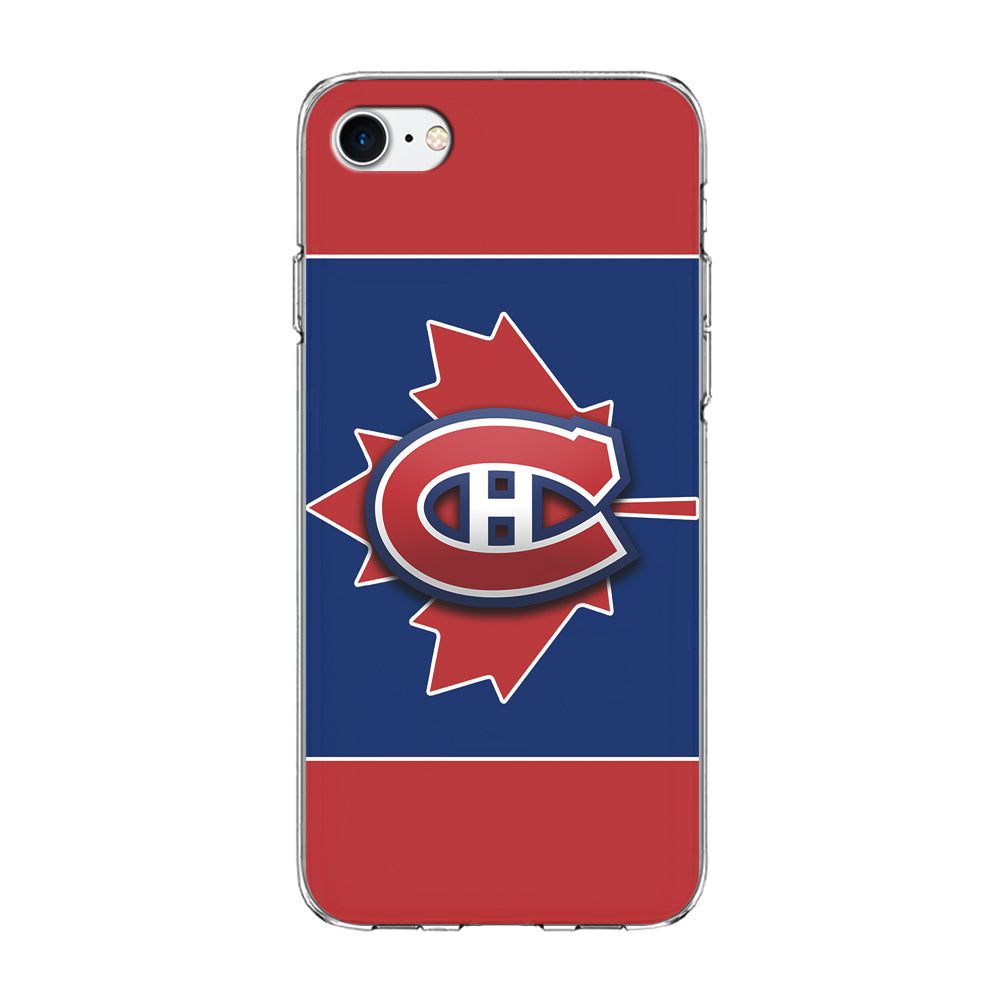 Hockey Montréal Canadiens NHL 002 iPhone SE 3 2022 Case-Phone Case-Clear Soft Case-Altracase