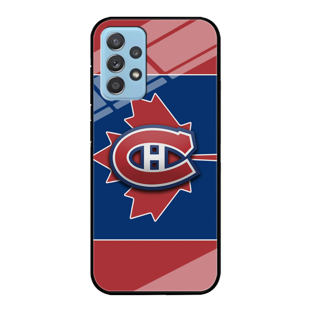 Hockey Montréal Canadiens NHL 002 Samsung Galaxy A72 Case-Phone Case-Tempered Glass Case-Altracase
