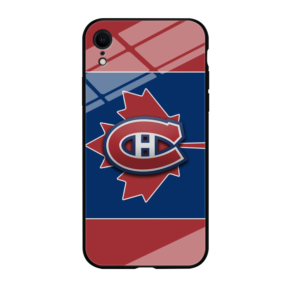 Hockey Montréal Canadiens NHL 002 iPhone XR Case-Phone Case-Tempered Glass Case-Altracase