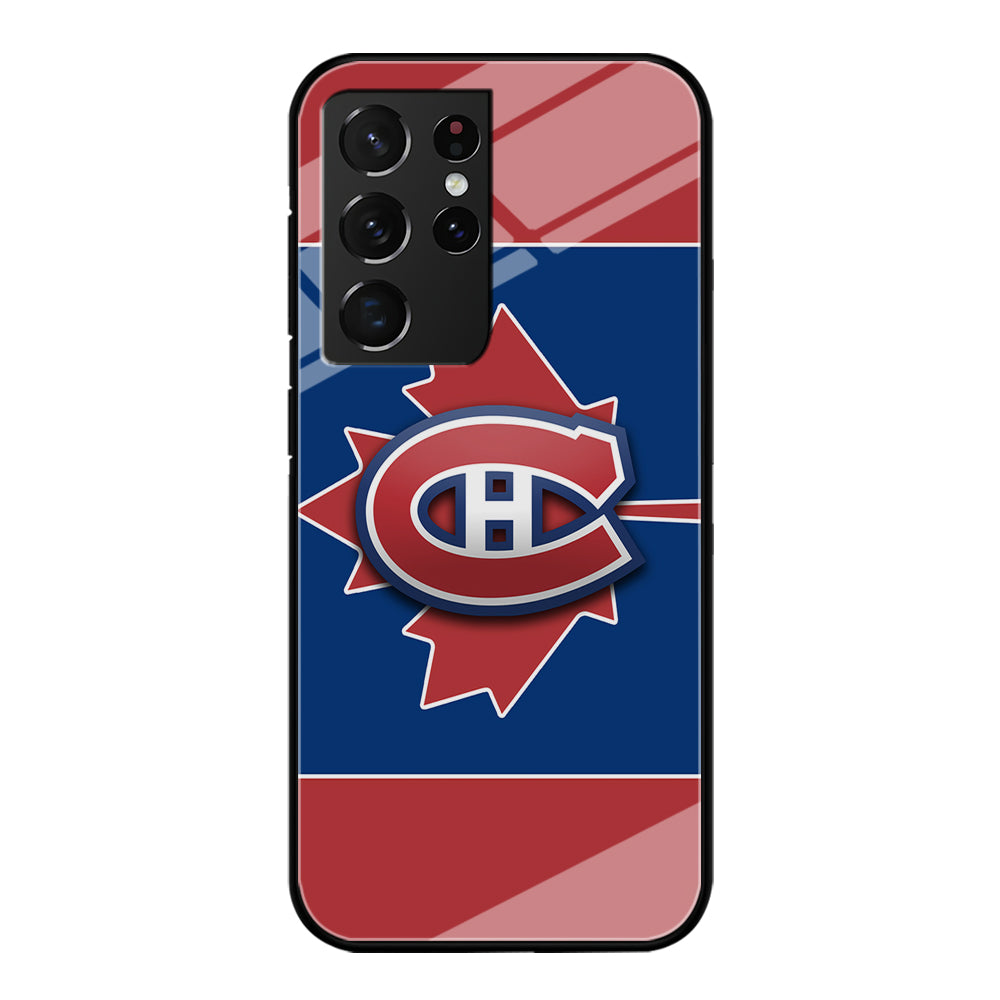 Hockey Montréal Canadiens NHL 002 Samsung Galaxy S21 Ultra Case-Phone Case-Tempered Glass Case-Altracase