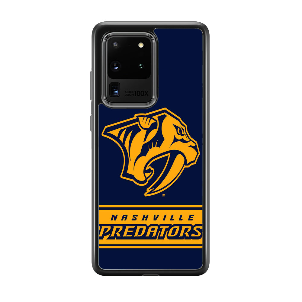 Hockey Nashville Predators NHL 001 Samsung Galaxy S20 Ultra Case-Phone Case-Tempered Glass Case-Altracase