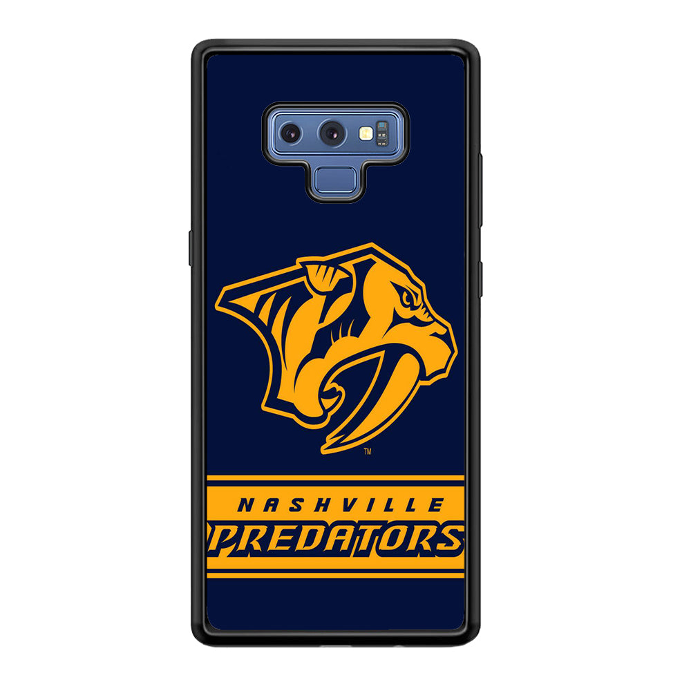 Hockey Nashville Predators NHL 001 Samsung Galaxy Note 9 Case-Phone Case-Tempered Glass Case-Altracase