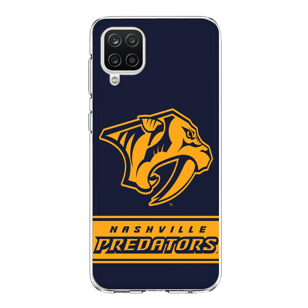 Hockey Nashville Predators NHL 001 Samsung Galaxy A12 Case-Phone Case-Clear Soft Case-Altracase