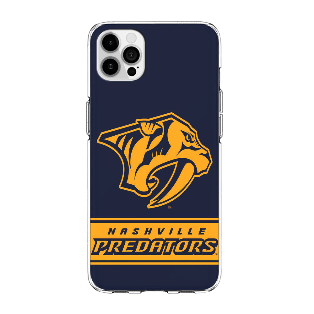 Hockey Nashville Predators NHL 001 iPhone 15 Pro Max Case-Phone Case-Clear Soft Case-Altracase