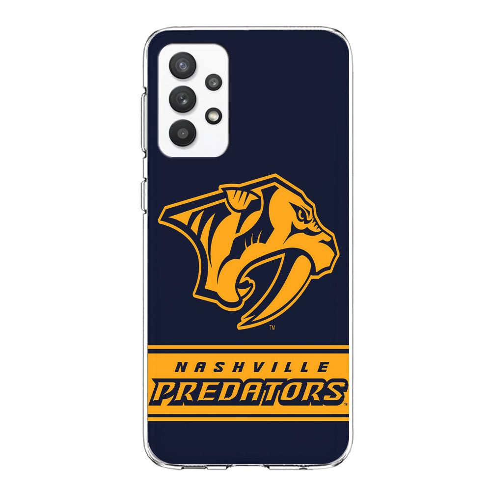 Hockey Nashville Predators NHL 001 Samsung Galaxy A32 Case-Phone Case-Clear Soft Case-Altracase