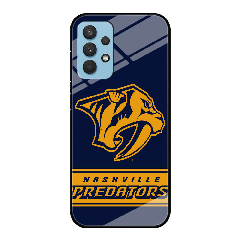 Hockey Nashville Predators NHL 001 Samsung Galaxy A32 Case-Phone Case-Tempered Glass Case-Altracase