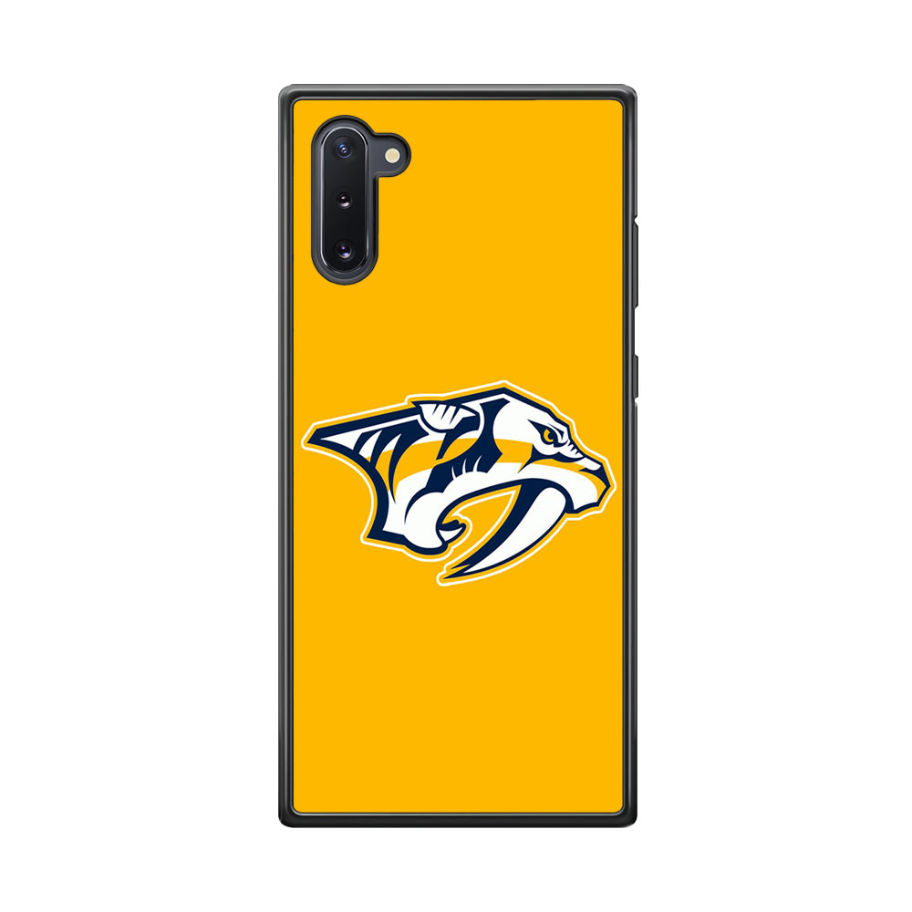Hockey Nashville Predators NHL 002 Samsung Galaxy Note 10 Case-Phone Case-Rubber Black (2D Case)-Altracase