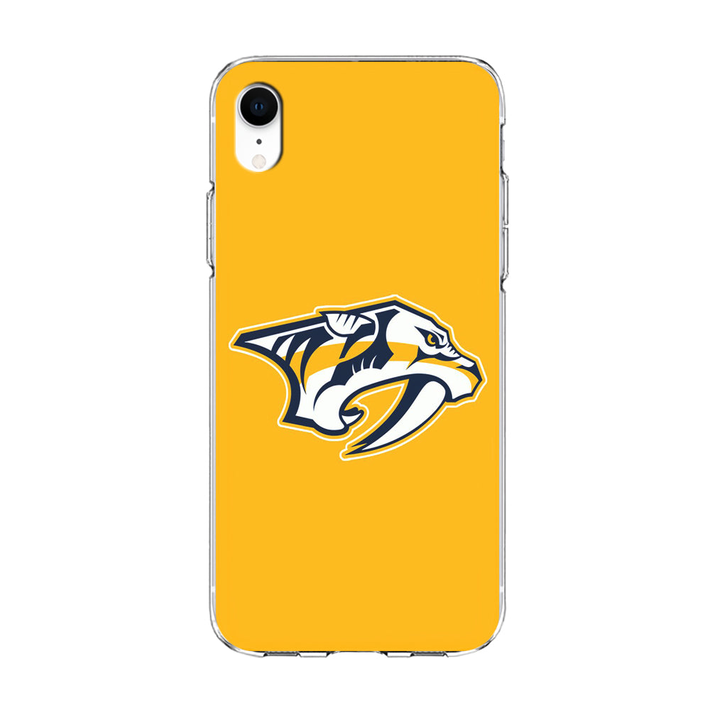 Hockey Nashville Predators NHL 002 iPhone XR Case-Phone Case-Clear Soft Case-Altracase