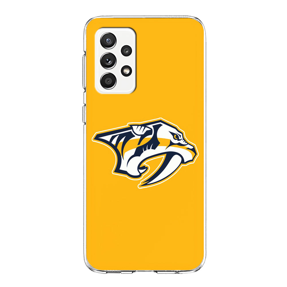 Hockey Nashville Predators NHL 002 Samsung Galaxy A72 Case-Phone Case-Clear Soft Case-Altracase