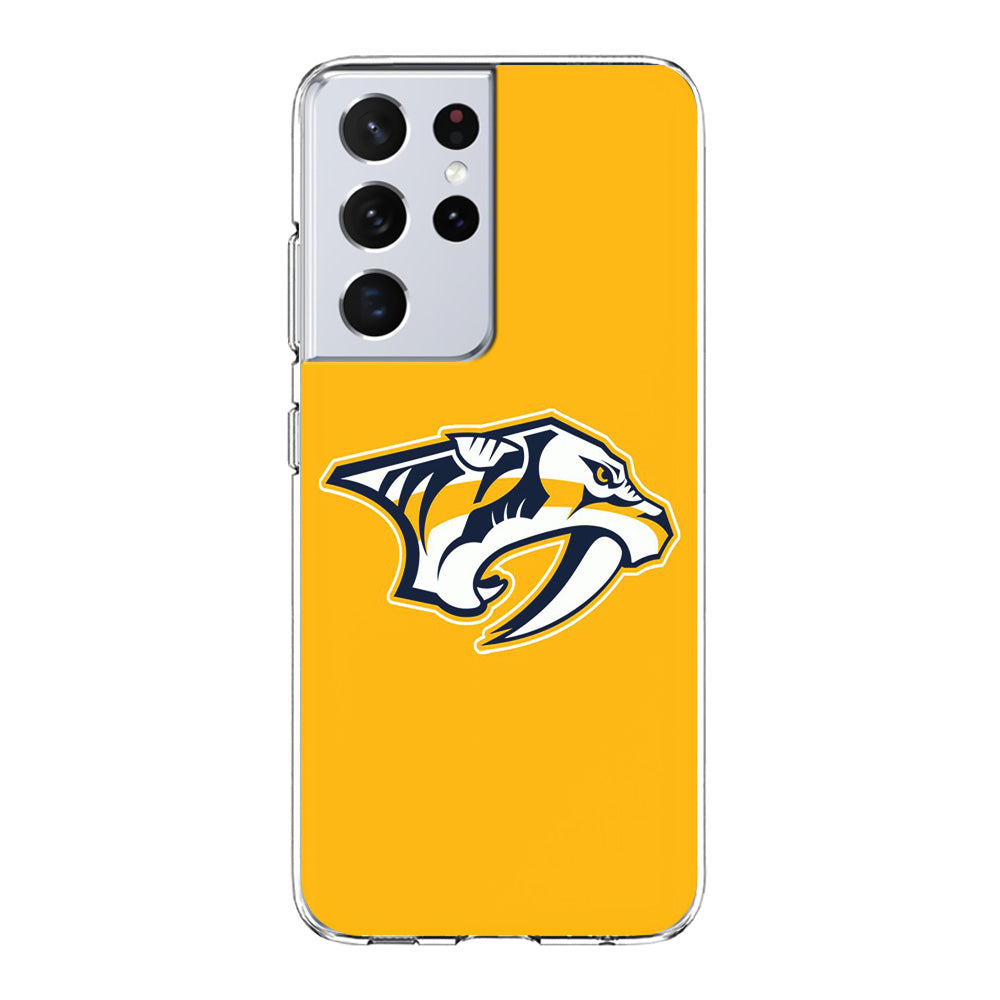 Hockey Nashville Predators NHL 002 Samsung Galaxy S23 Ultra Case-Phone Case-Clear Soft Case-Altracase