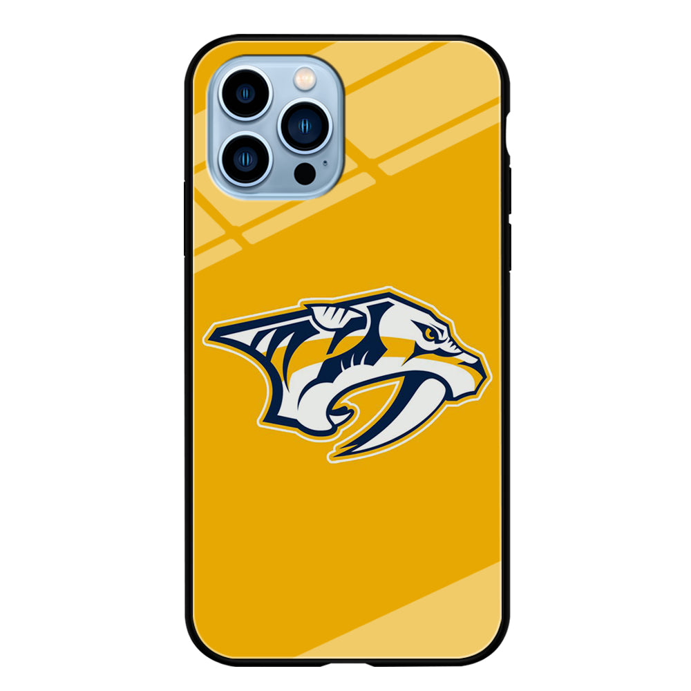 Hockey Nashville Predators NHL 002 iPhone 15 Pro Max Case-Phone Case-Tempered Glass Case-Altracase