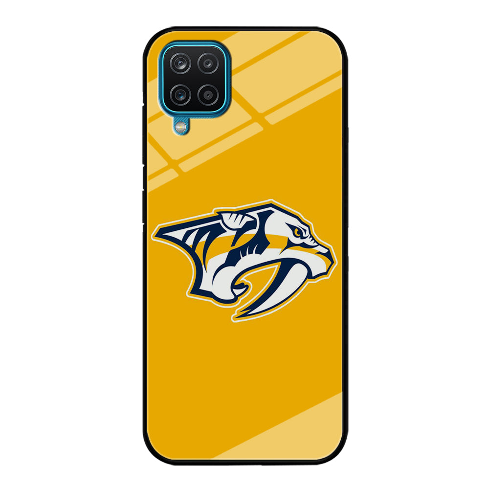 Hockey Nashville Predators NHL 002 Samsung Galaxy A12 Case-Phone Case-Tempered Glass Case-Altracase