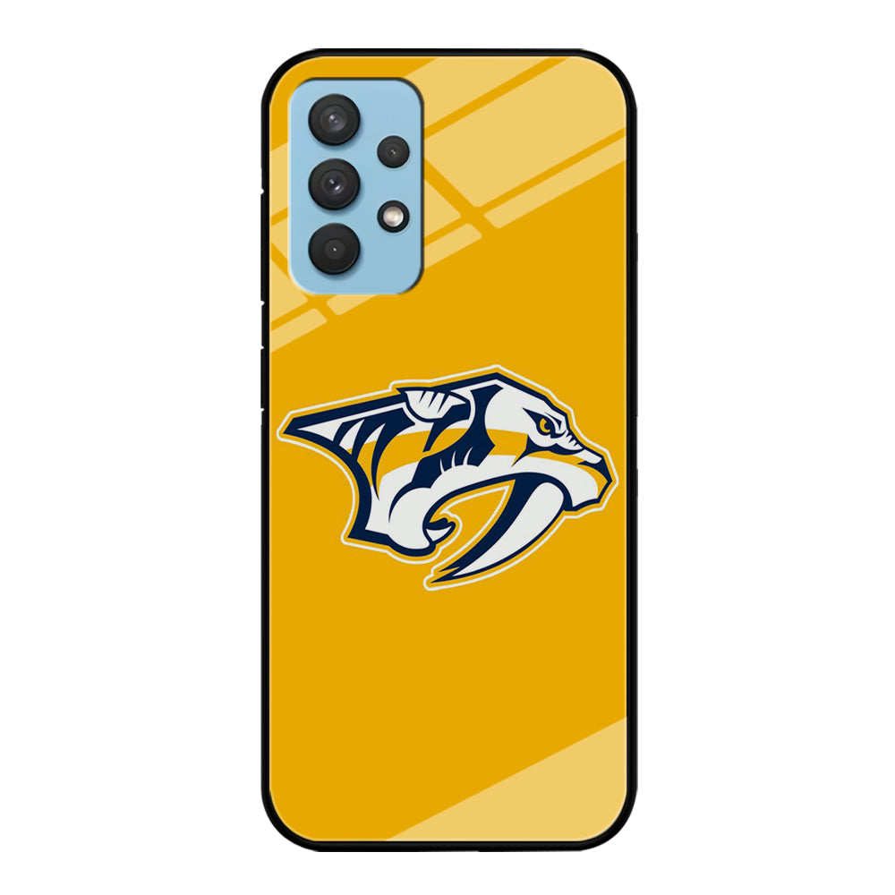Hockey Nashville Predators NHL 002 Samsung Galaxy A32 Case-Phone Case-Tempered Glass Case-Altracase