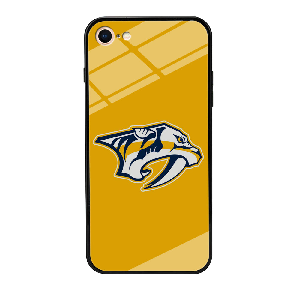 Hockey Nashville Predators NHL 002 iPhone SE 2020 Case-Phone Case-Tempered Glass Case-Altracase
