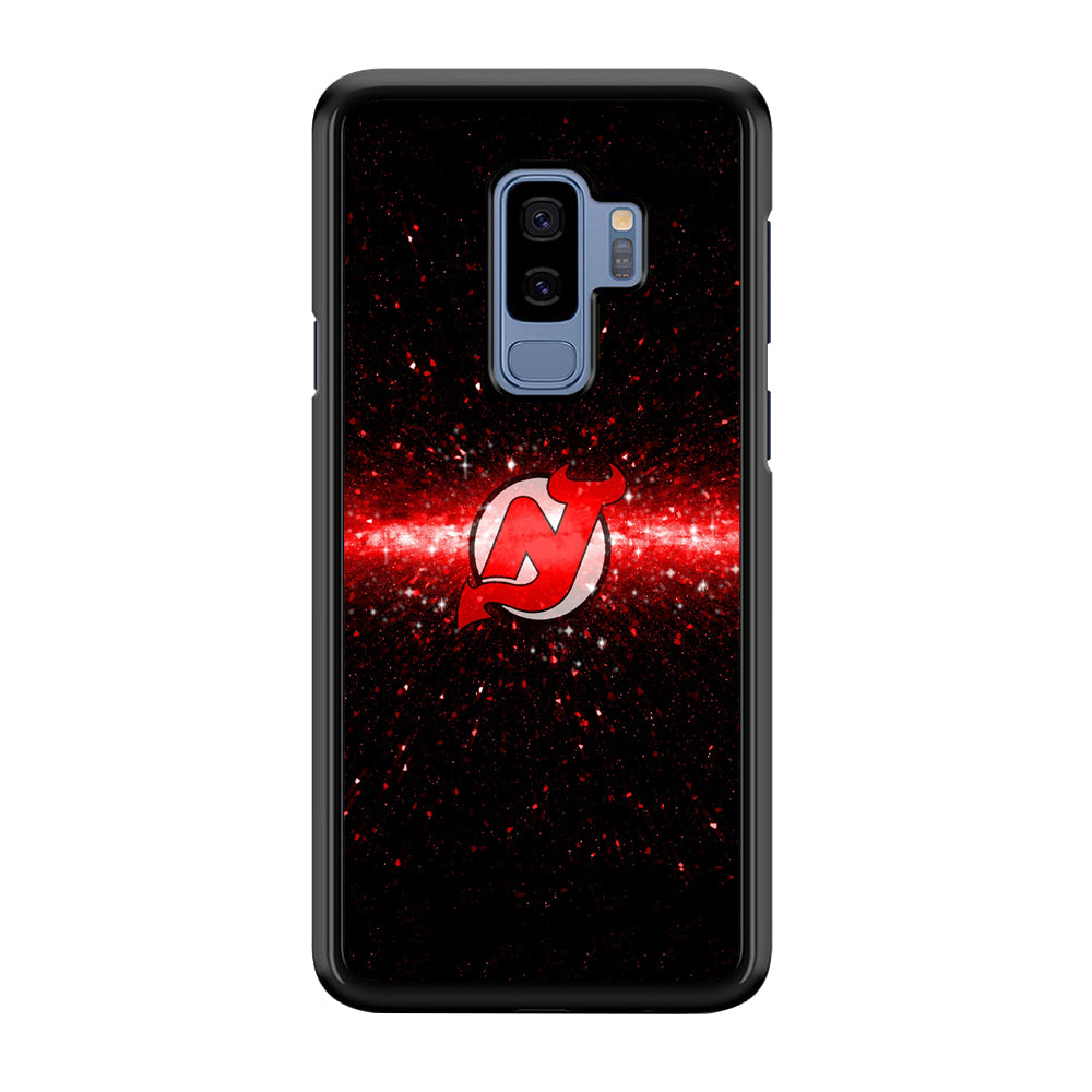 Hockey New Jersey Devils NHL 001 Samsung Galaxy S9 Plus Case-Phone Case-Rubber Black (2D Case)-Altracase