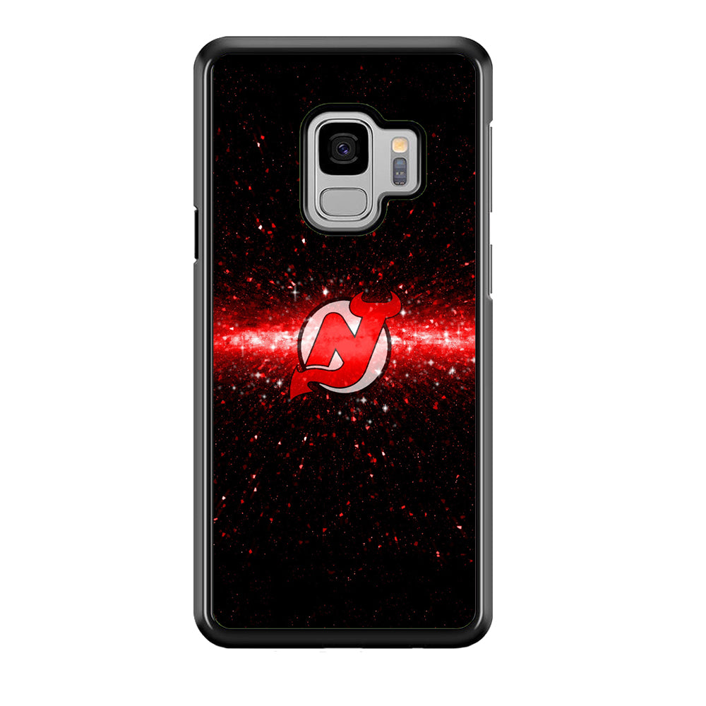 Hockey New Jersey Devils NHL 001 Samsung Galaxy S9 Case-Phone Case-Rubber Black (2D Case)-Altracase