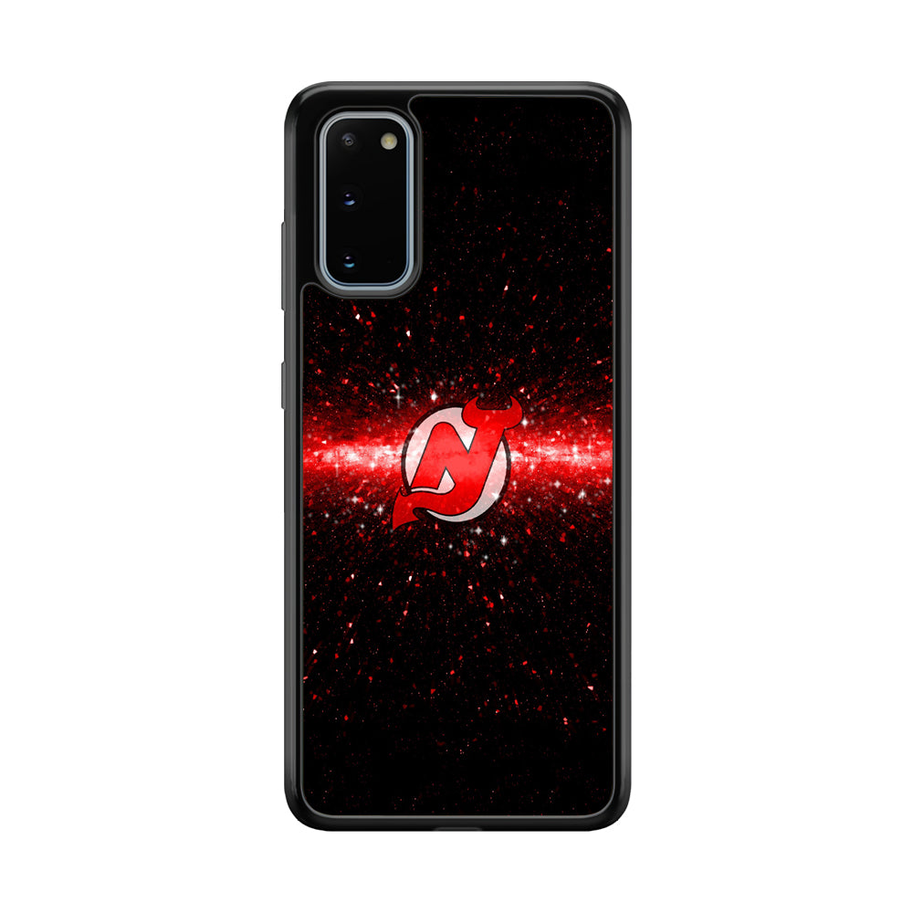 Hockey New Jersey Devils NHL 001 Samsung Galaxy S20 Case-Phone Case-Rubber Black (2D Case)-Altracase