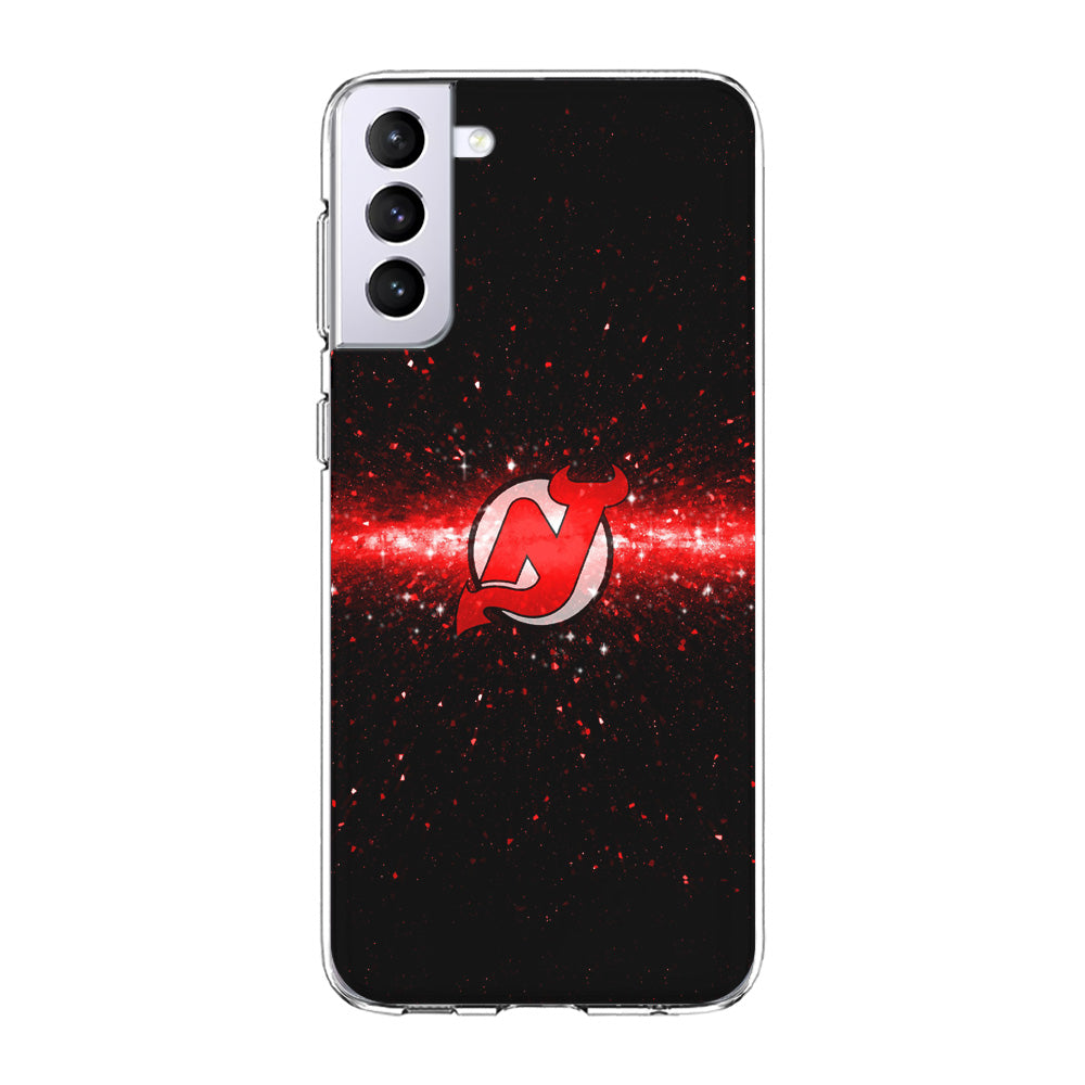 Hockey New Jersey Devils NHL 001 Samsung Galaxy S21 Plus Case-Phone Case-Clear Soft Case-Altracase