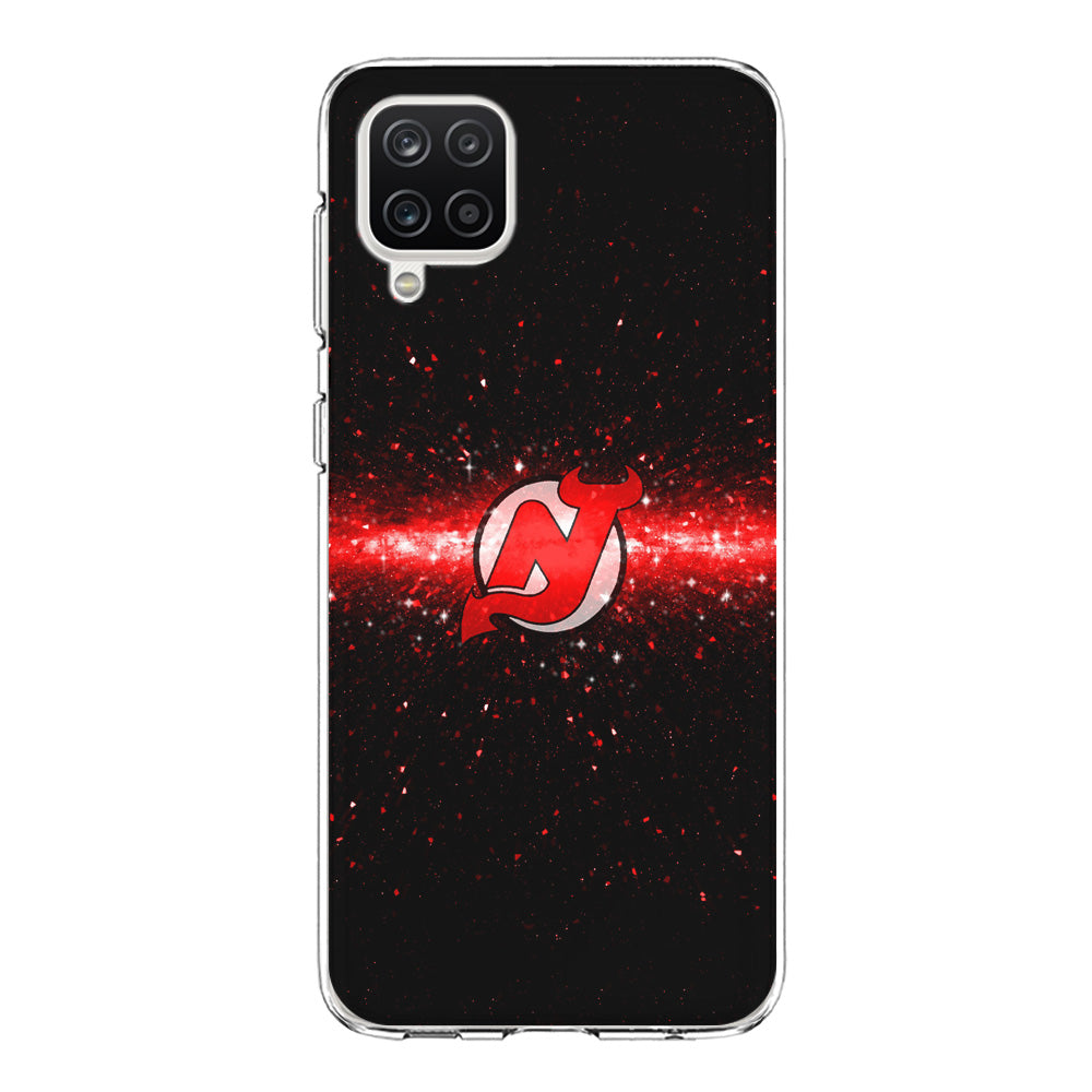 Hockey New Jersey Devils NHL 001 Samsung Galaxy A12 Case-Phone Case-Clear Soft Case-Altracase