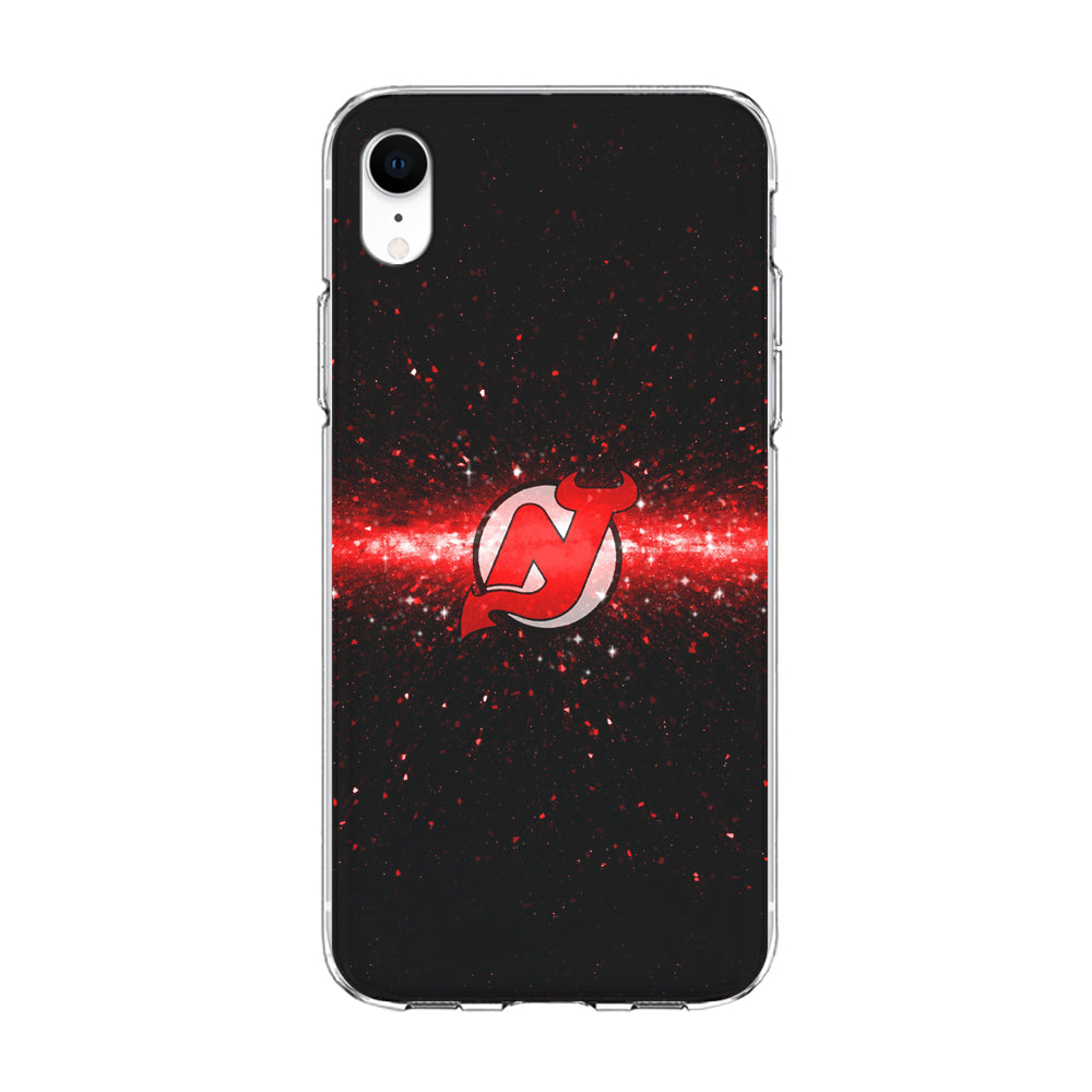 Hockey New Jersey Devils NHL 001 iPhone XR Case-Phone Case-Clear Soft Case-Altracase