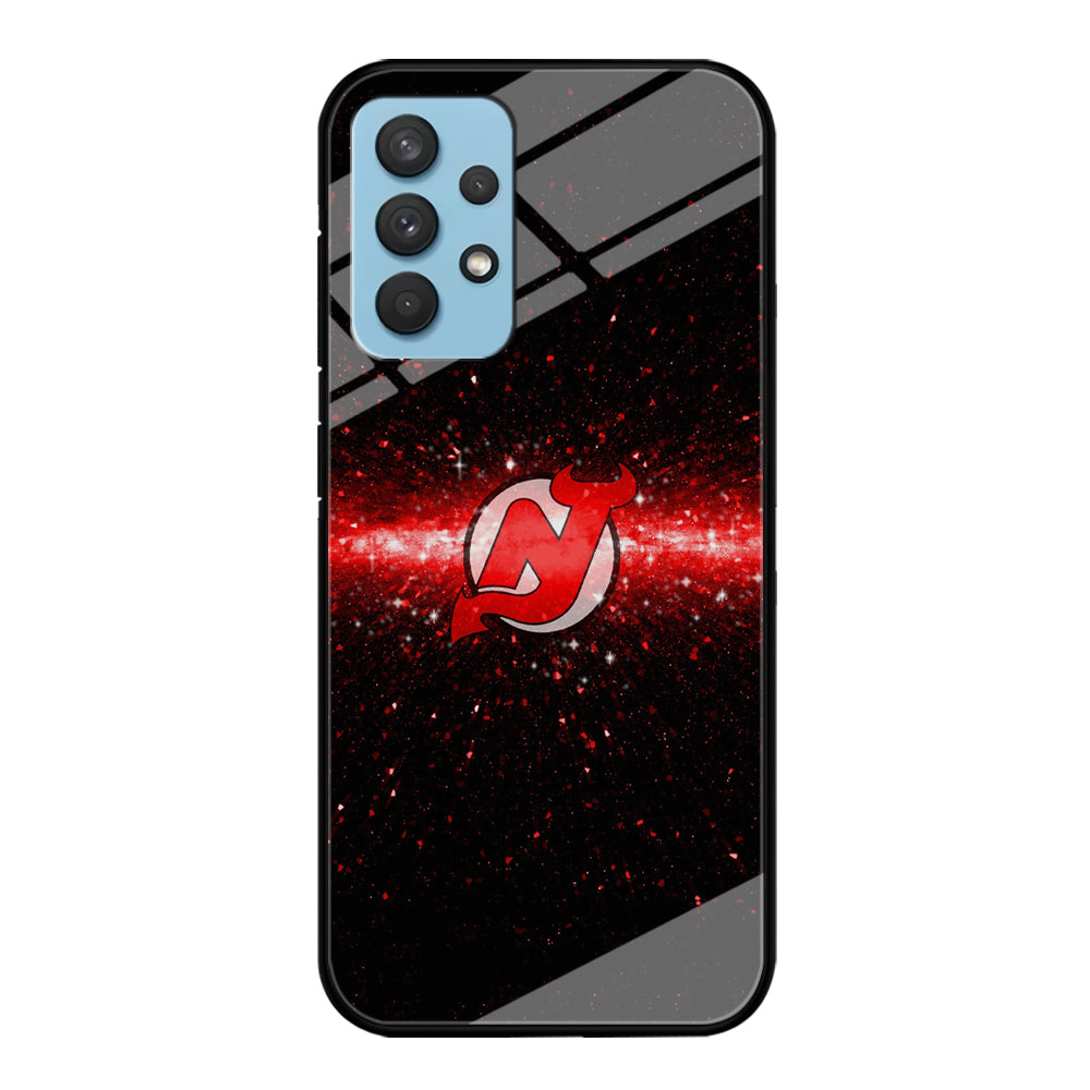 Hockey New Jersey Devils NHL 001 Samsung Galaxy A32 Case-Phone Case-Tempered Glass Case-Altracase