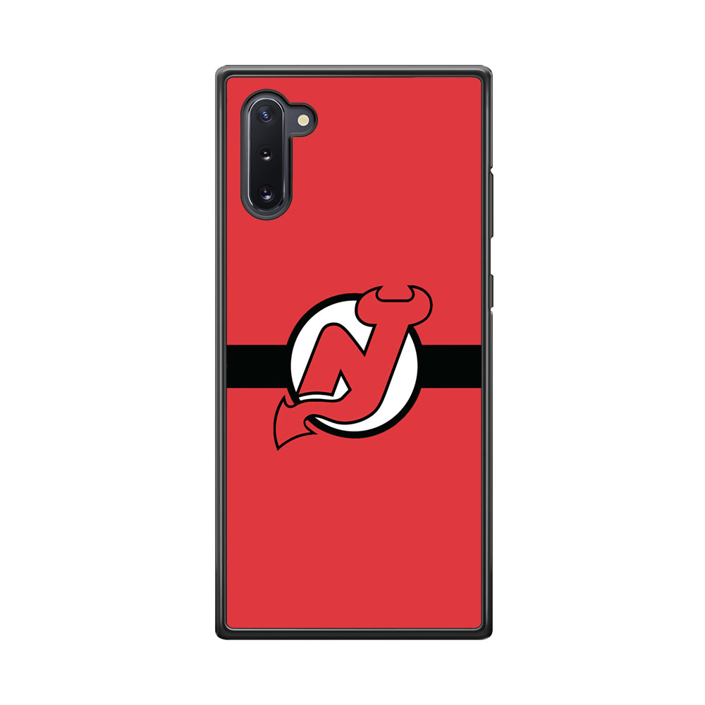 Hockey New Jersey Devils NHL 002 Samsung Galaxy Note 10 Case-Phone Case-Tempered Glass Case-Altracase