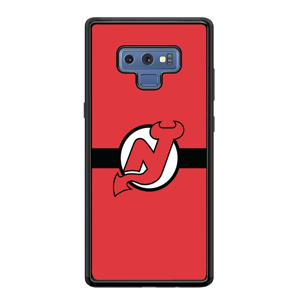 Hockey New Jersey Devils NHL 002 Samsung Galaxy Note 9 Case-Phone Case-Tempered Glass Case-Altracase