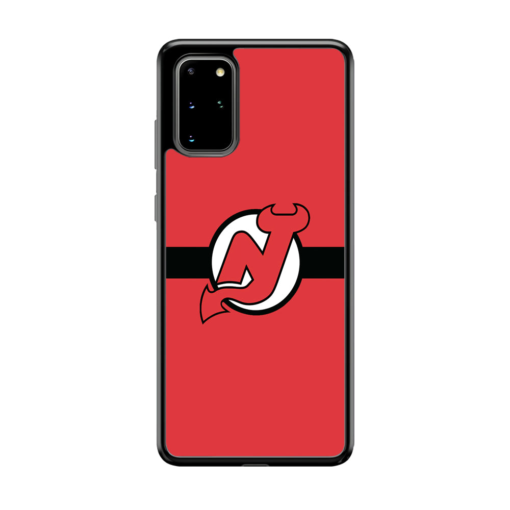 Hockey New Jersey Devils NHL 002 Samsung Galaxy S20 Plus Case-Phone Case-Rubber Black (2D Case)-Altracase