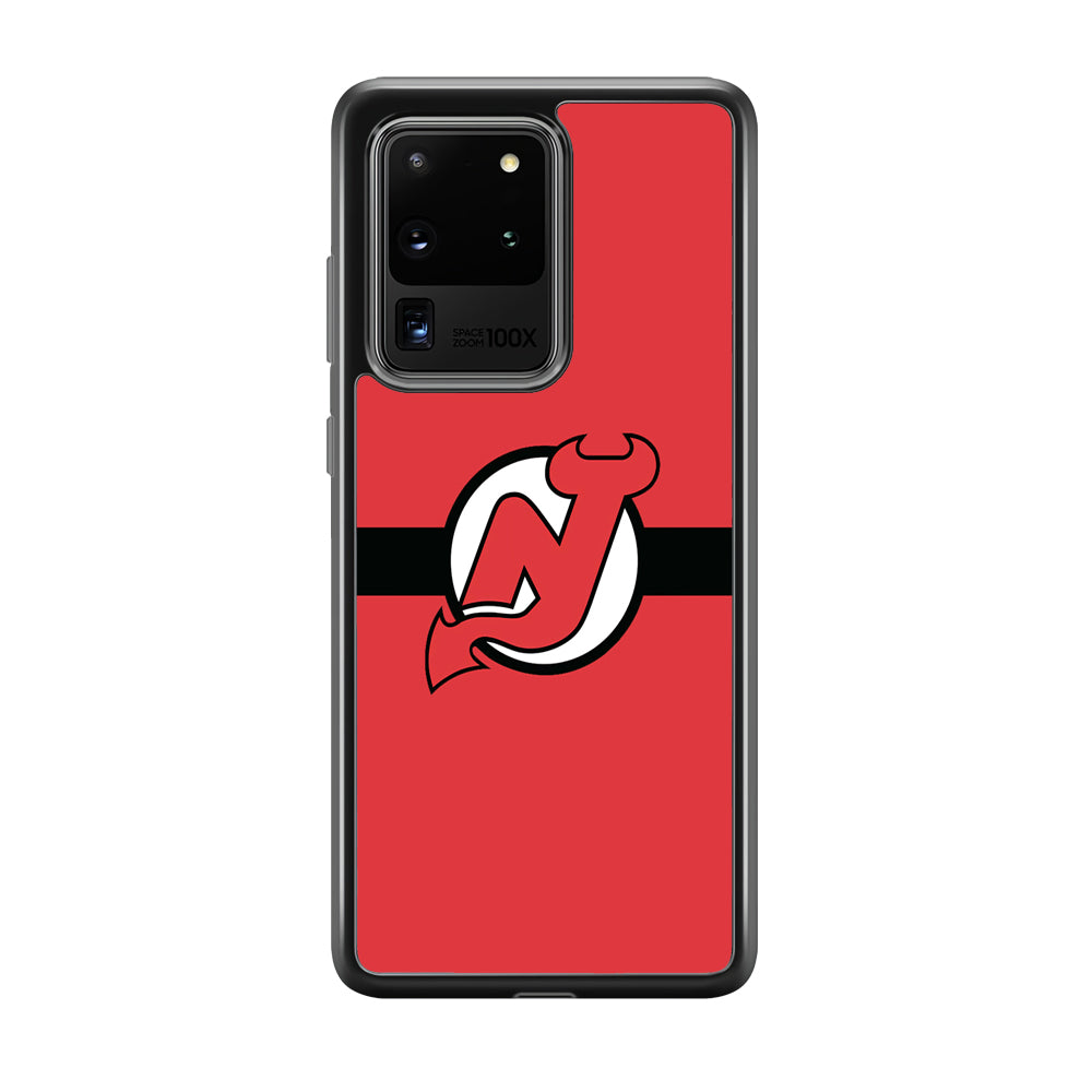 Hockey New Jersey Devils NHL 002 Samsung Galaxy S20 Ultra Case-Phone Case-Tempered Glass Case-Altracase