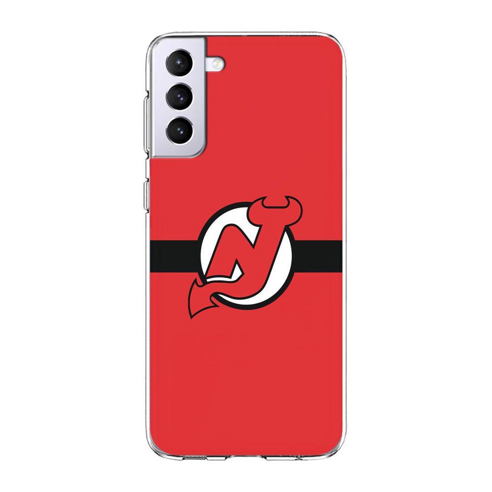 Hockey New Jersey Devils NHL 002 Samsung Galaxy S21 Plus Case-Phone Case-Clear Soft Case-Altracase