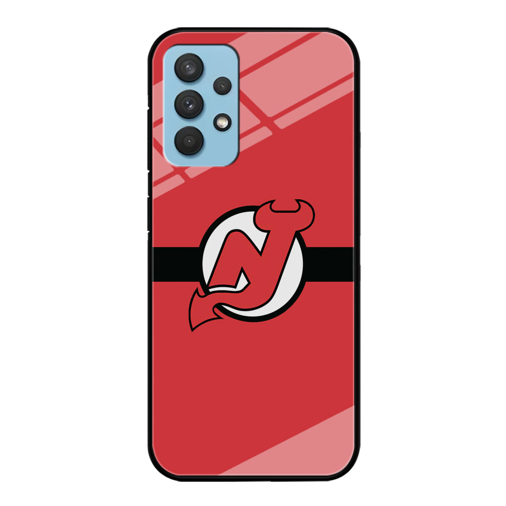 Hockey New Jersey Devils NHL 002 Samsung Galaxy A32 Case-Phone Case-Tempered Glass Case-Altracase