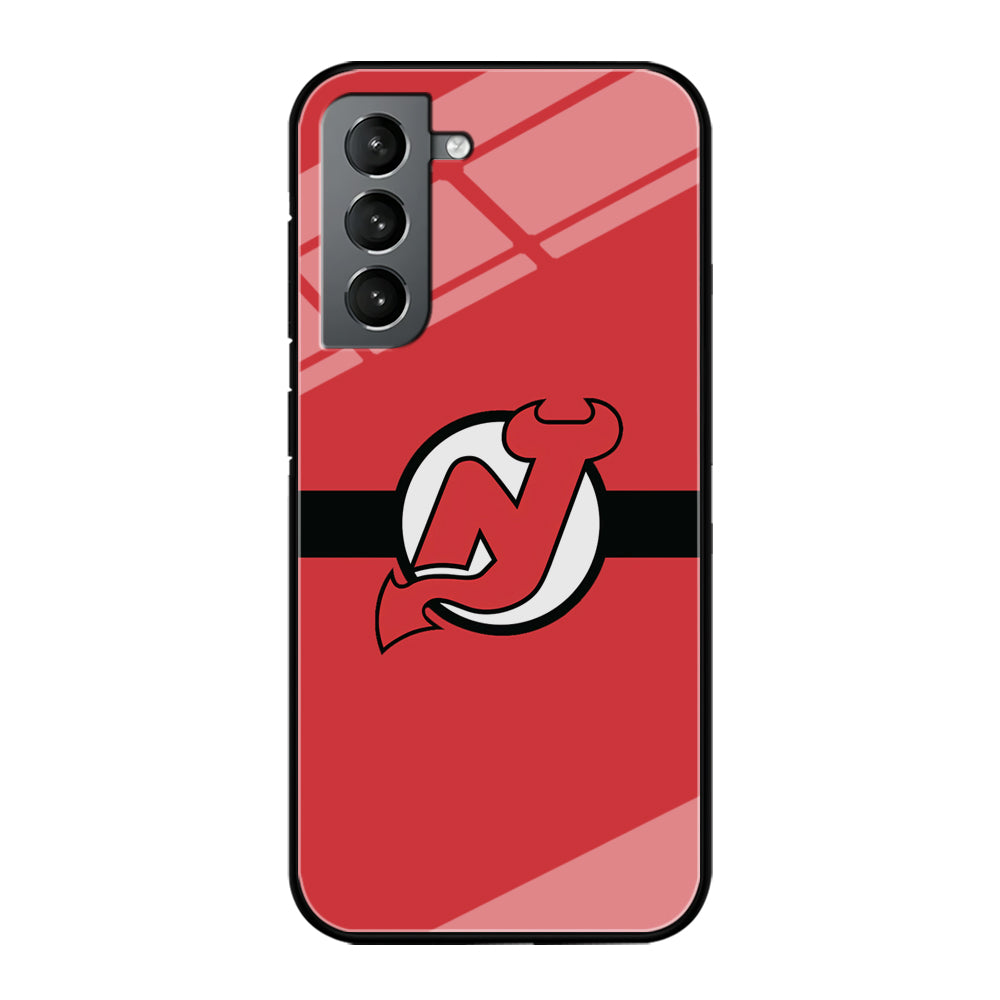 Hockey New Jersey Devils NHL 002 Samsung Galaxy S21 Plus Case-Phone Case-Tempered Glass Case-Altracase