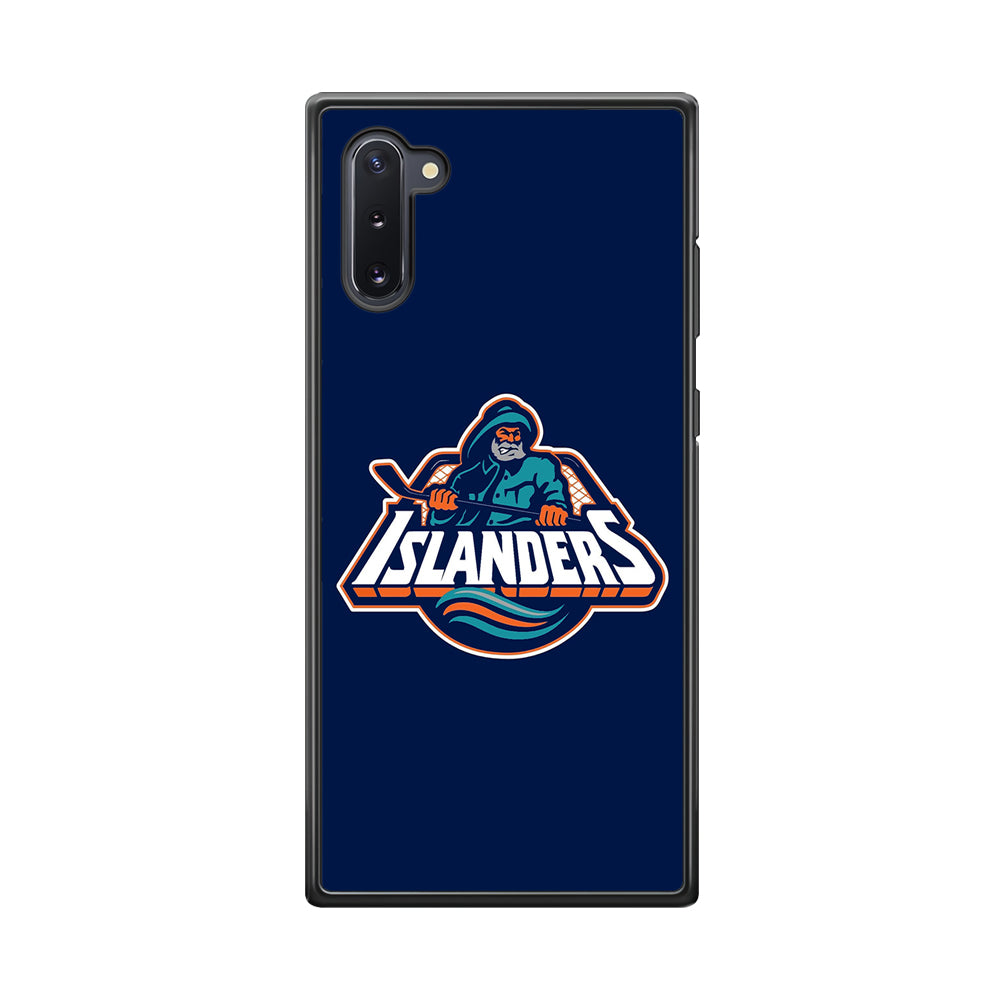 Hockey New York Islanders NHL 001 Samsung Galaxy Note 10 Case-Phone Case-Rubber Black (2D Case)-Altracase