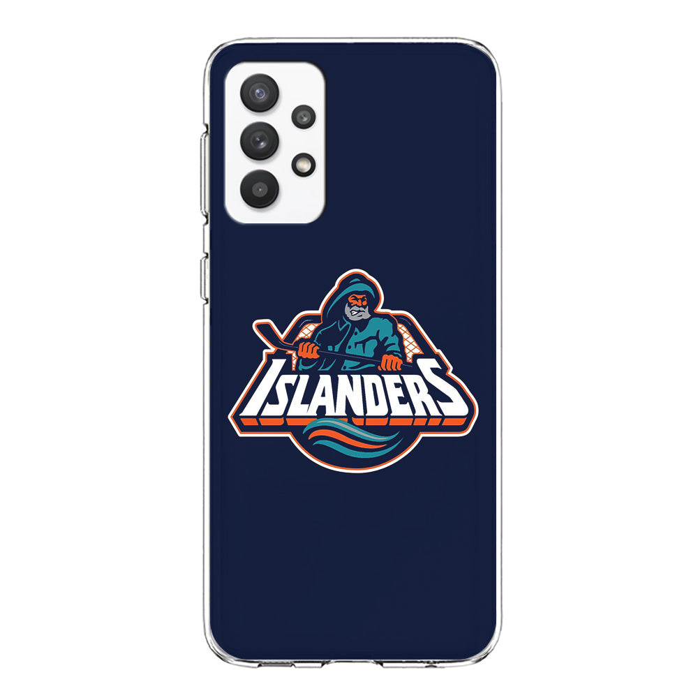 Hockey New York Islanders NHL 001 Samsung Galaxy A32 Case-Phone Case-Clear Soft Case-Altracase