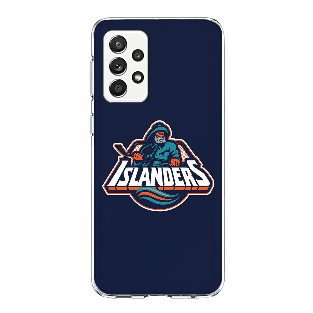 Hockey New York Islanders NHL 001 Samsung Galaxy A52 Case-Phone Case-Clear Soft Case-Altracase