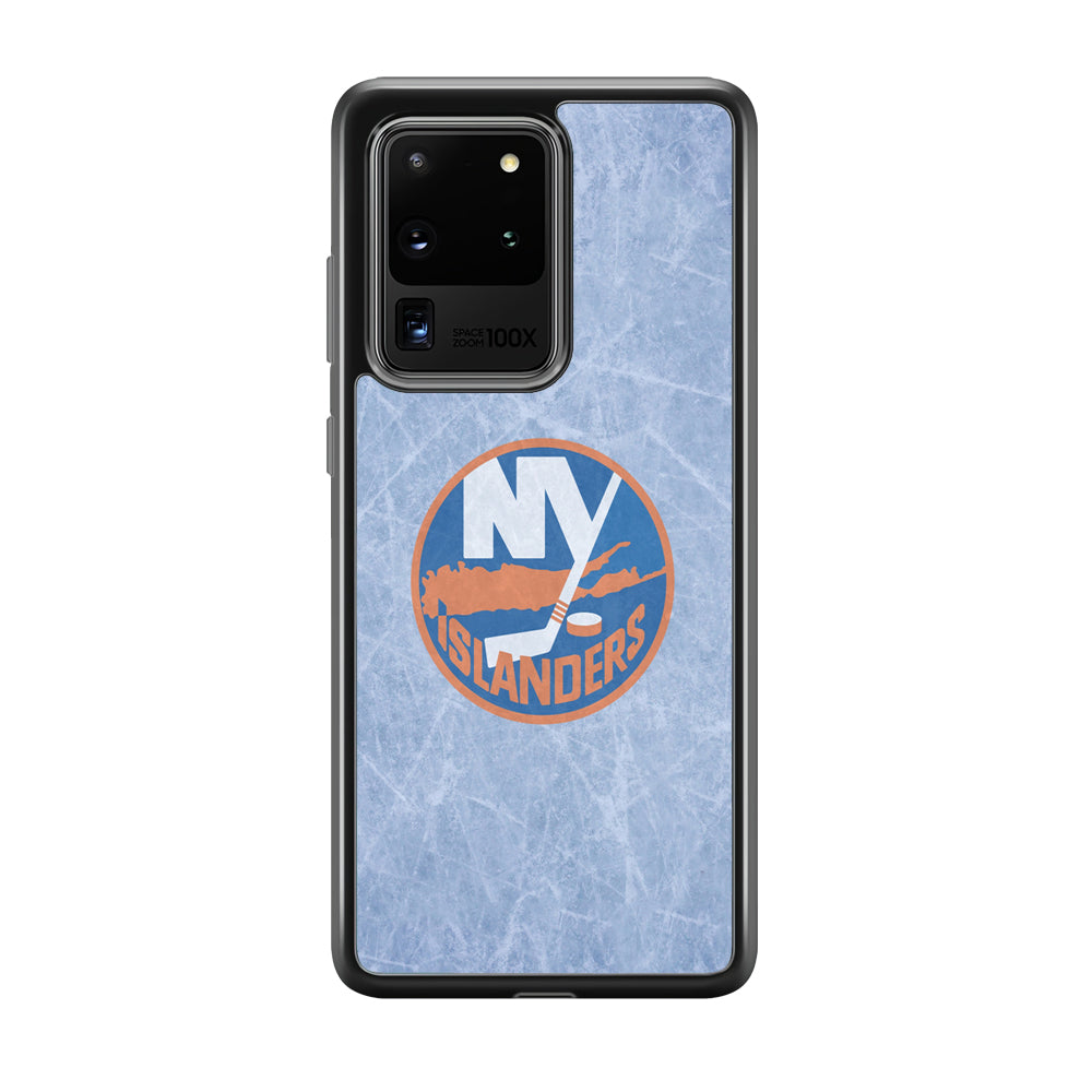 Hockey New York Islanders NHL 002 Samsung Galaxy S20 Ultra Case-Phone Case-Tempered Glass Case-Altracase