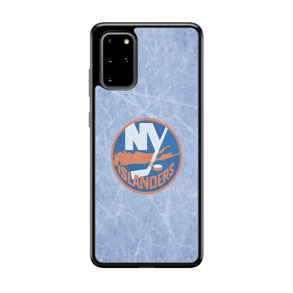 Hockey New York Islanders NHL 002 Samsung Galaxy S20 Plus Case-Phone Case-Rubber Black (2D Case)-Altracase