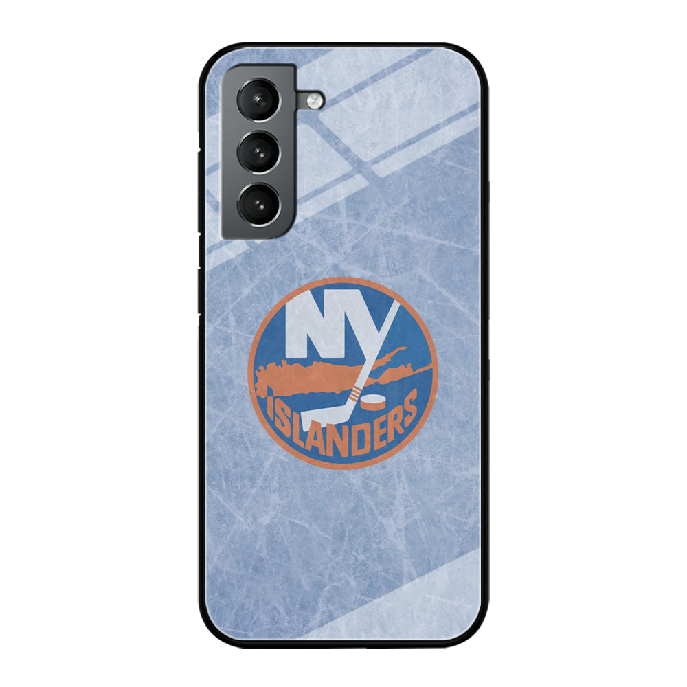 Hockey New York Islanders NHL 002 Samsung Galaxy S21 Plus Case-Phone Case-Tempered Glass Case-Altracase