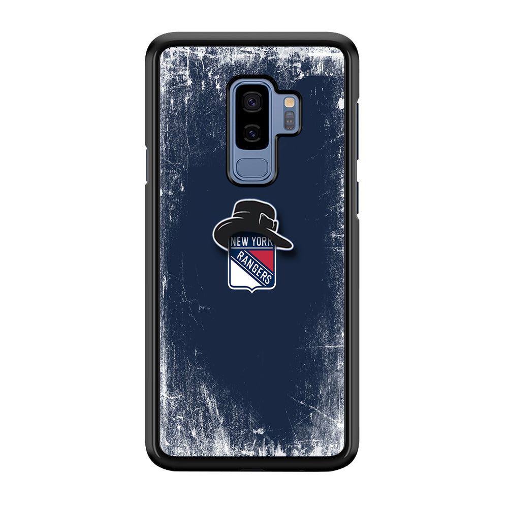 Hockey New York Rangers NHL 001 Samsung Galaxy S9 Plus Case-Phone Case-Rubber Black (2D Case)-Altracase