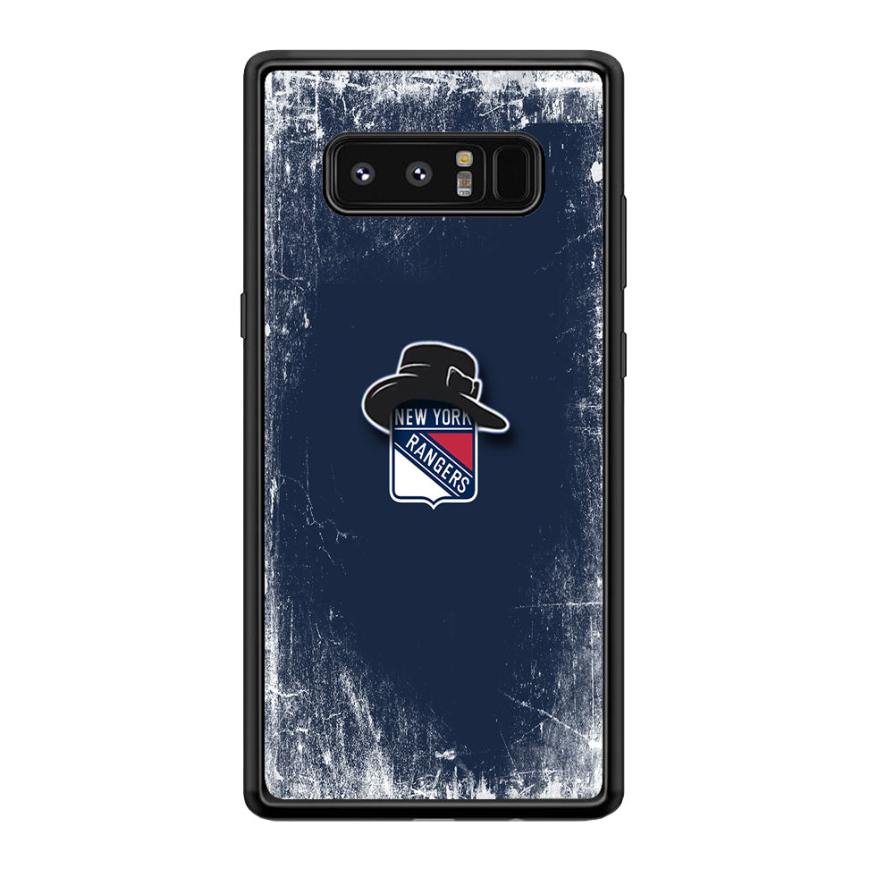 Hockey New York Rangers NHL 001 Samsung Galaxy Note 8 Case-Phone Case-Rubber Black (2D Case)-Altracase