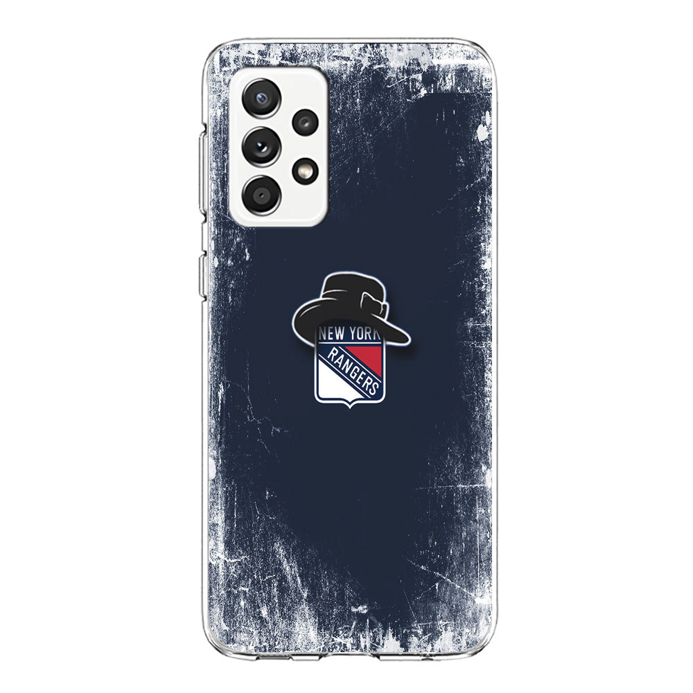 Hockey New York Rangers NHL 001 Samsung Galaxy A72 Case-Phone Case-Clear Soft Case-Altracase