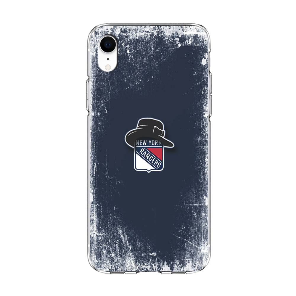 Hockey New York Rangers NHL 001 iPhone XR Case-Phone Case-Clear Soft Case-Altracase