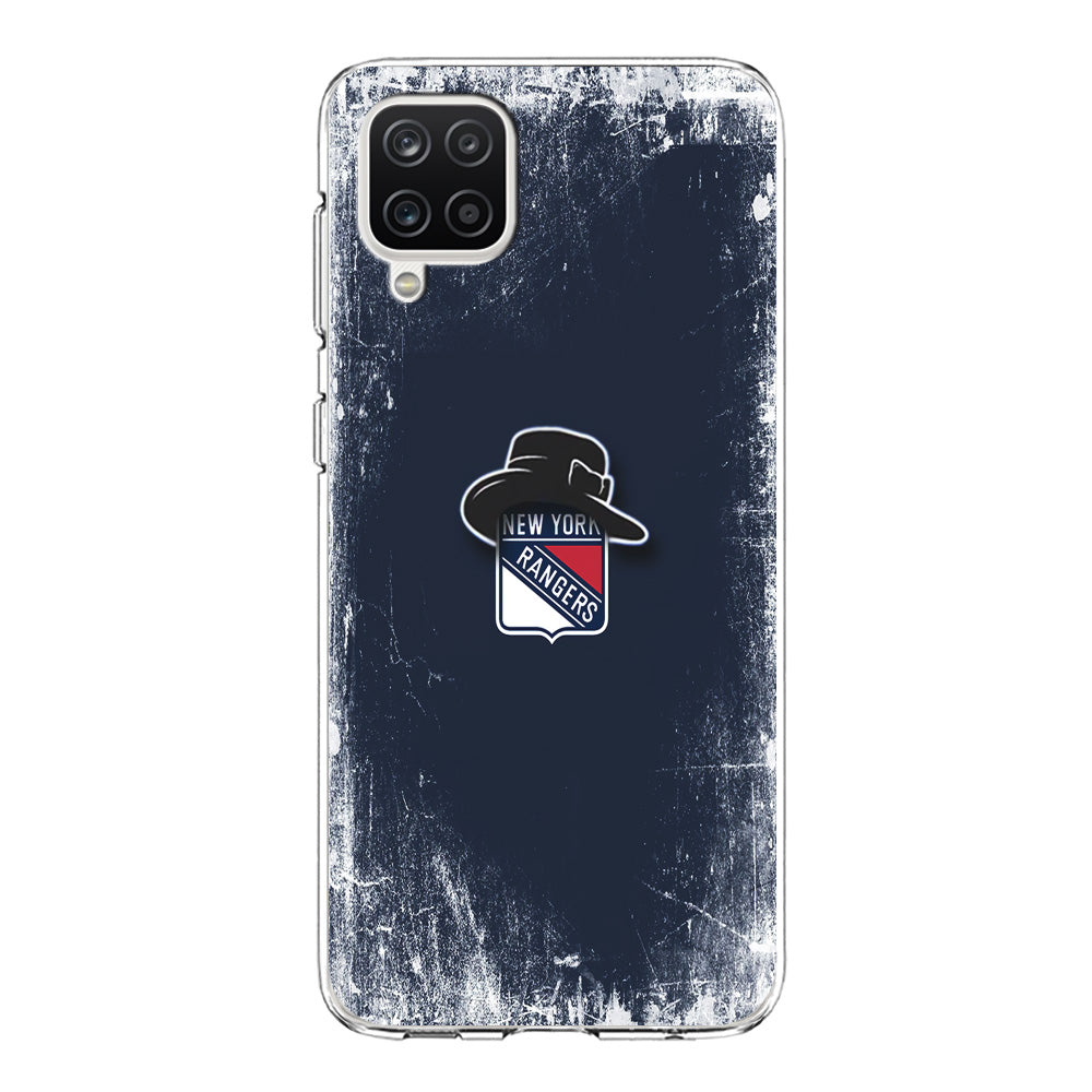 Hockey New York Rangers NHL 001 Samsung Galaxy A12 Case-Phone Case-Clear Soft Case-Altracase