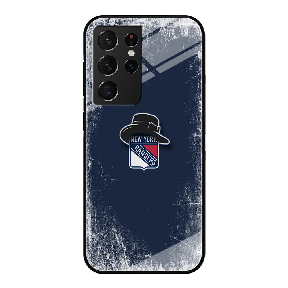 Hockey New York Rangers NHL 001 Samsung Galaxy S24 Ultra Case-Phone Case-Tempered Glass Case-Altracase