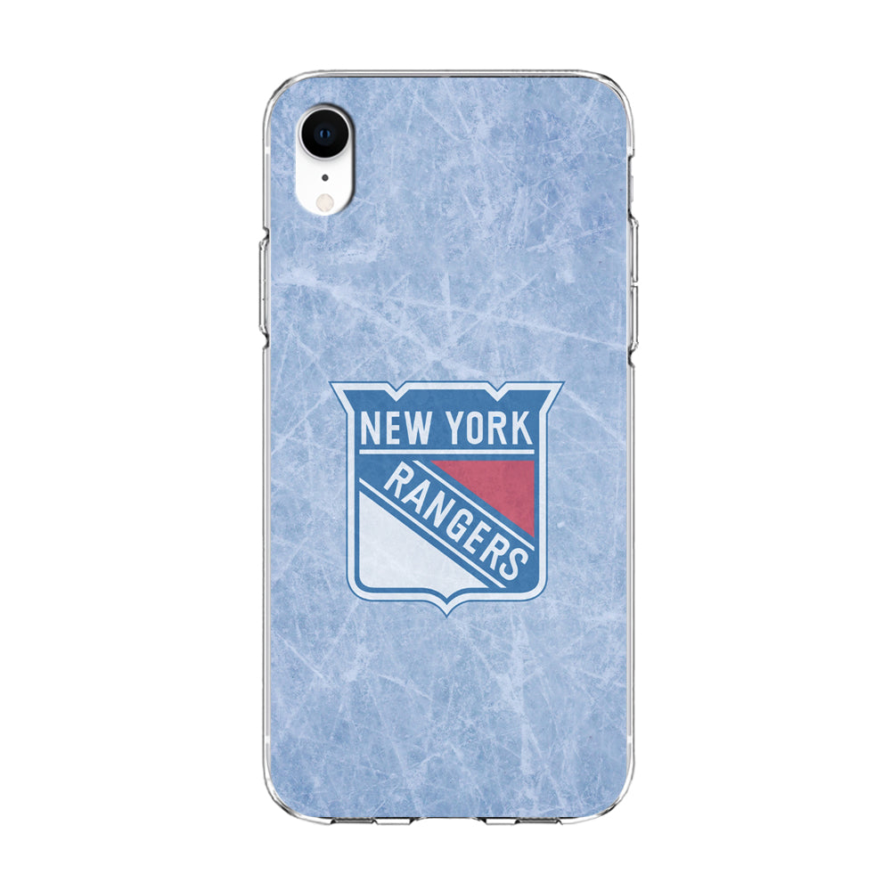 Hockey New York Rangers NHL 002 iPhone XR Case-Phone Case-Clear Soft Case-Altracase