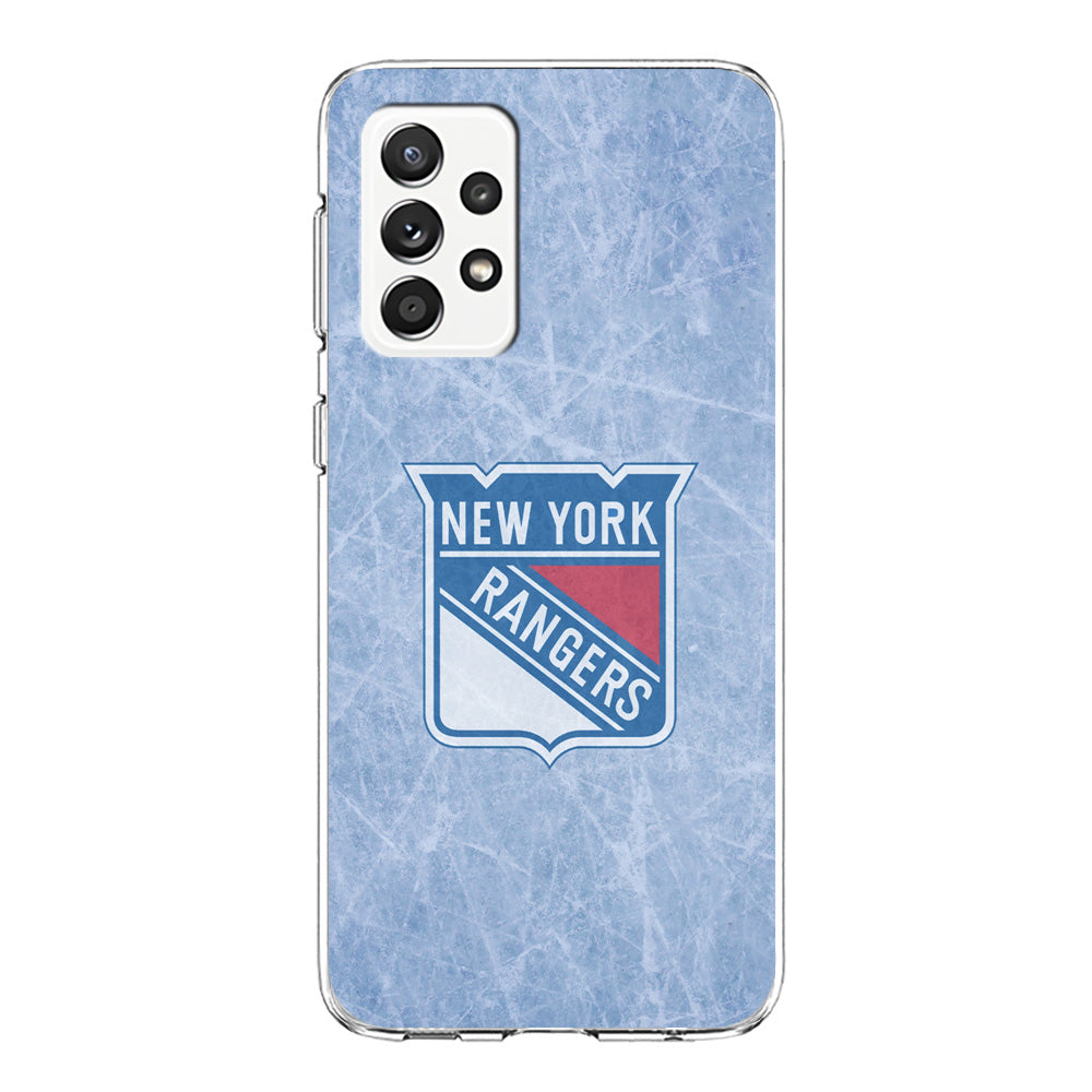 Hockey New York Rangers NHL 002 Samsung Galaxy A72 Case-Phone Case-Clear Soft Case-Altracase