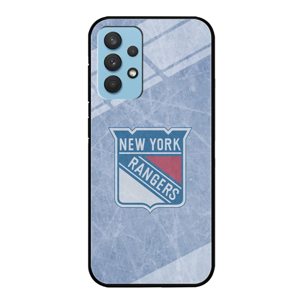 Hockey New York Rangers NHL 002 Samsung Galaxy A32 Case-Phone Case-Tempered Glass Case-Altracase