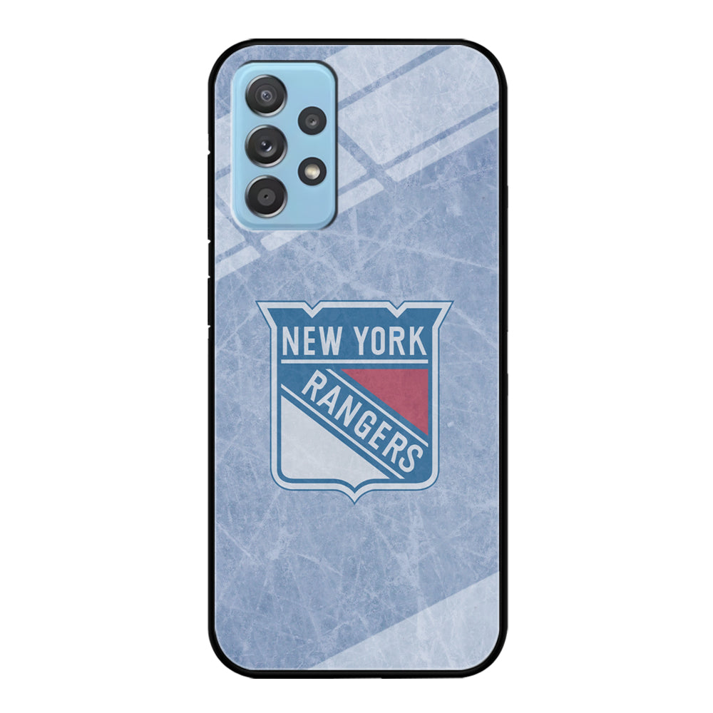 Hockey New York Rangers NHL 002 Samsung Galaxy A72 Case-Phone Case-Tempered Glass Case-Altracase