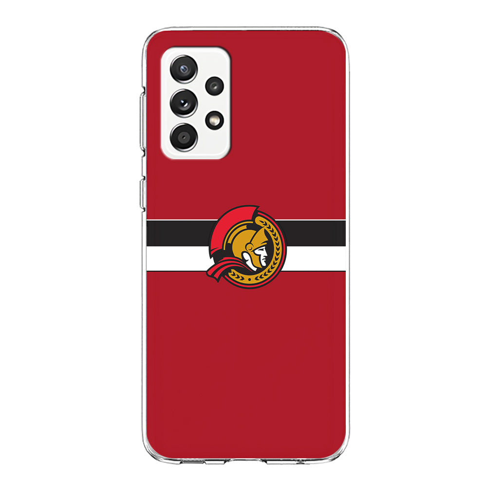 Hockey Ottawa Senators NHL 001 Samsung Galaxy A72 Case-Phone Case-Clear Soft Case-Altracase